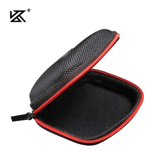 Kz Fones De Ouvido Caso Caixa De Fone De Ouvido Quadrado Portátil Saco De Armazenamento Fones De Ouvido Cabo Eva Zipper Case Para Kz Edx Zst Es4 Zsx Zsnpro Zas