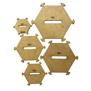 Gabarito para Laços Boutique MDF Kit 5 pçs em Oferta na Shopee