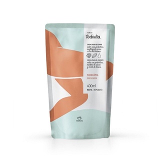 Refil hidratante Natura Tododia Macadamia 400ml em Oferta na Shopee