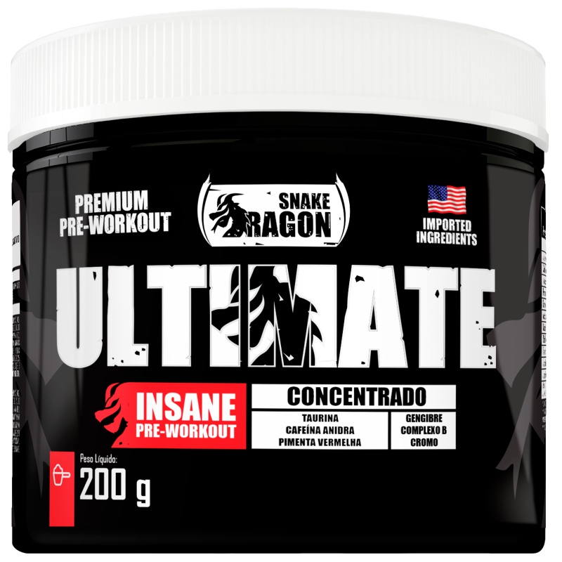 Ultimate Pré Treino 200g Importado - Snake Dragon