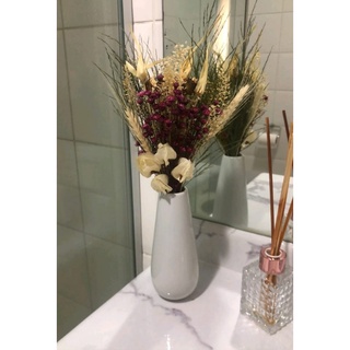 Arranjo Médio Bouganville Buquê desidratado permanente para presente centro de mesa Decoração em Oferta na Shopee
