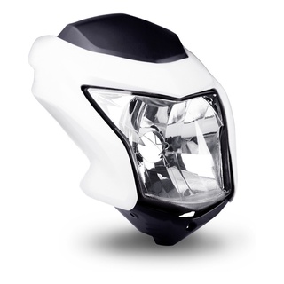 Kit Carenagem Farol Frente Completa Plástico Nxr 160 Bross