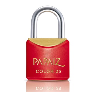 Cadeado Color Line Papaiz CR25 KA1 Vermelho