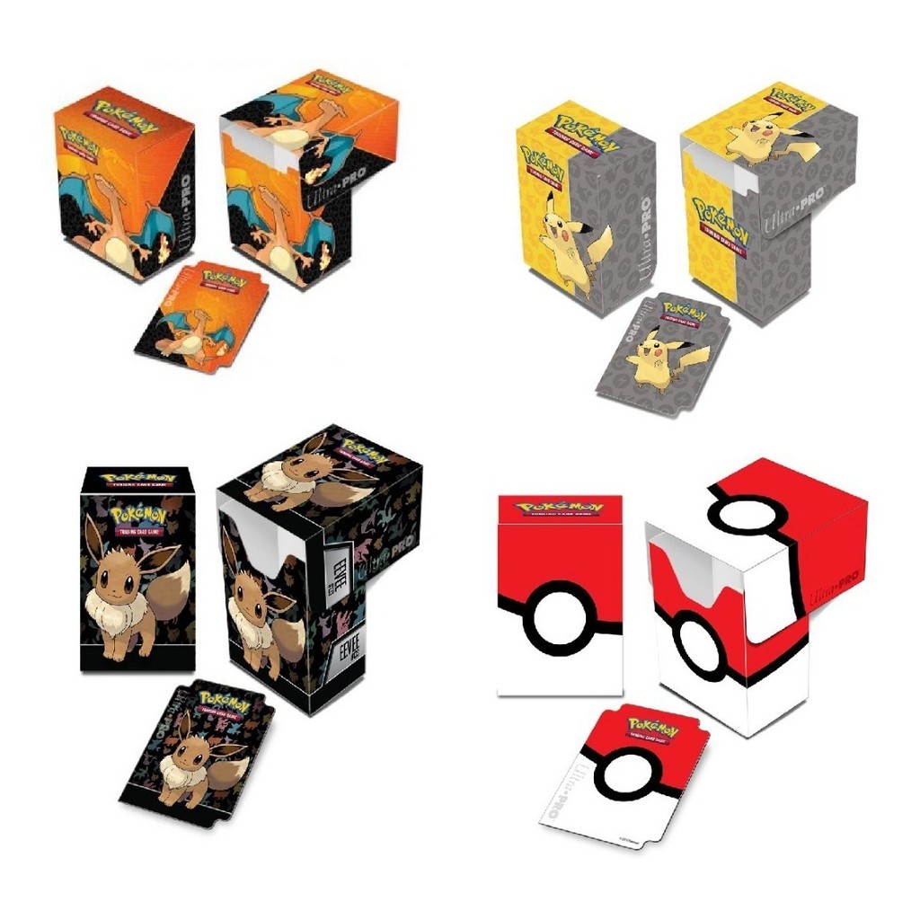 Deck Box Pokémon Oficial Ultra PRO Shopee Brasil