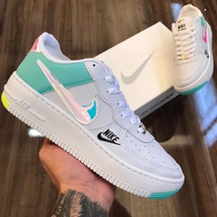 nike branco air force feminino