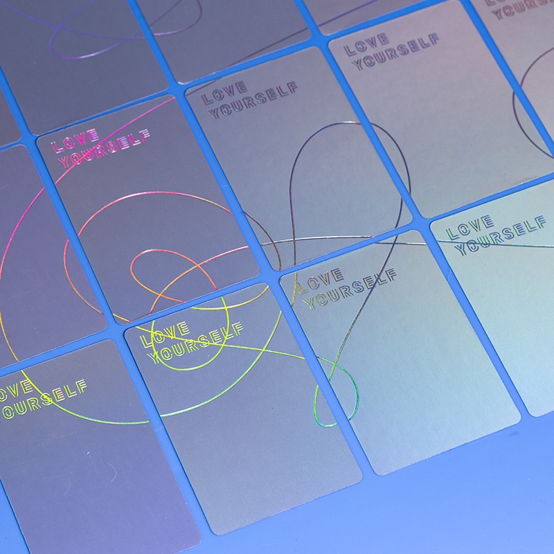 Kpop Bangtan Boys Album Love Yourself Responde Cartões Fotográficos De Impressão A Laser Para ARMY Gift