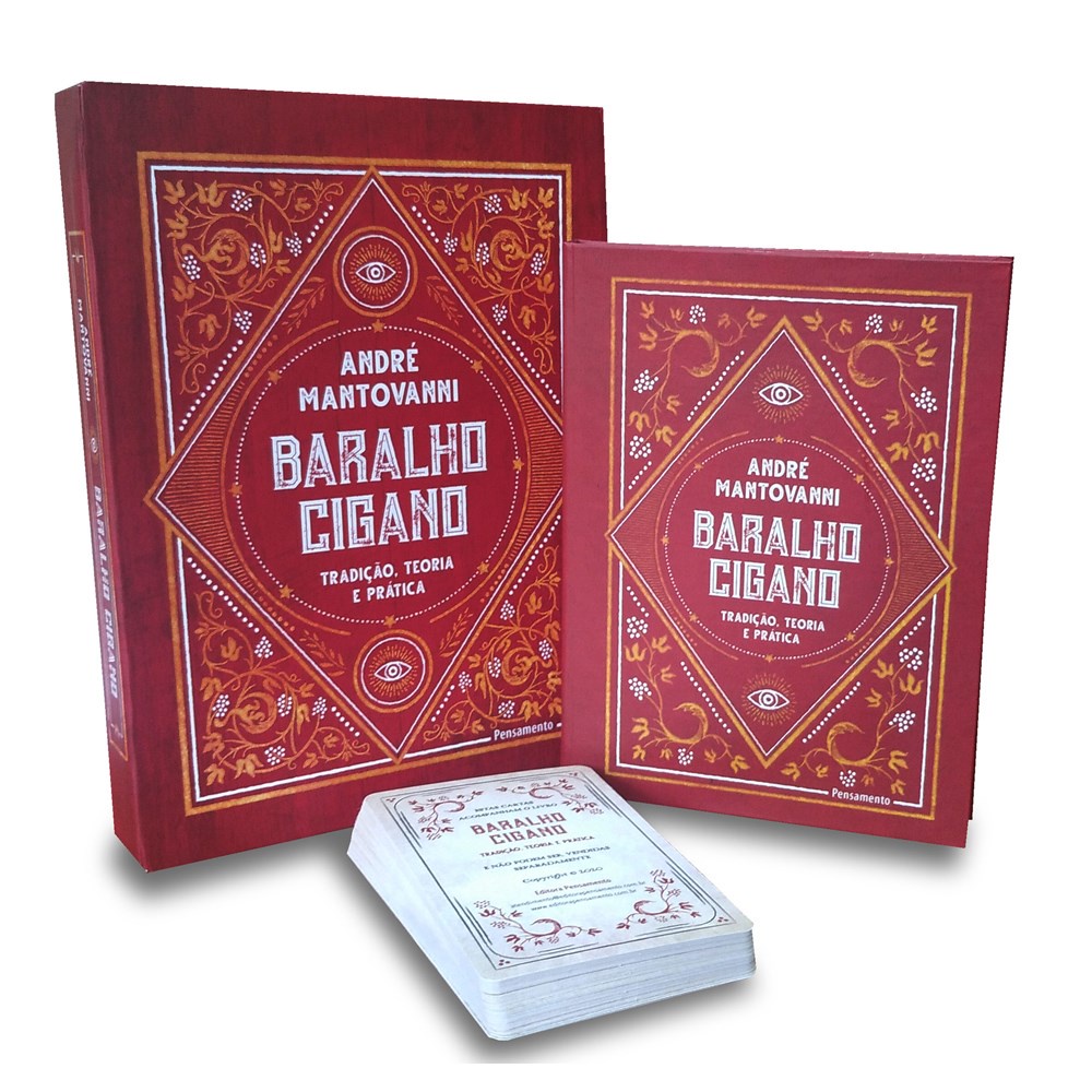 Baralho Cigano - Tradição, Teoria E Prática (Livro 225 páginas + 36 Cartas)