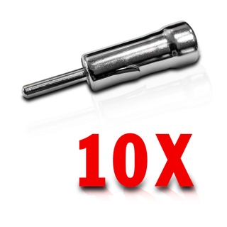 Adaptador de Antena Metal Universal Macho Som Automotivo Pacote com 10 Un em Oferta na Shopee
