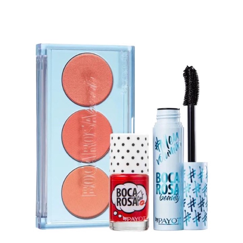 Kit Boca Rosa Beauty by Payot 3 produtos | Shopee Brasil