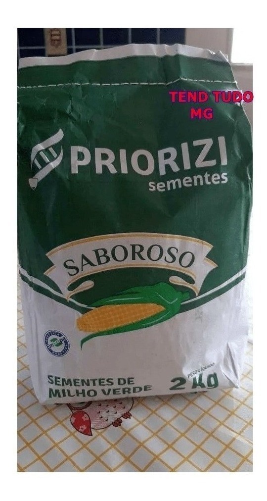 Sementes Milho Doce Saboroso   2kg Plantio Pamonha REF:03TP