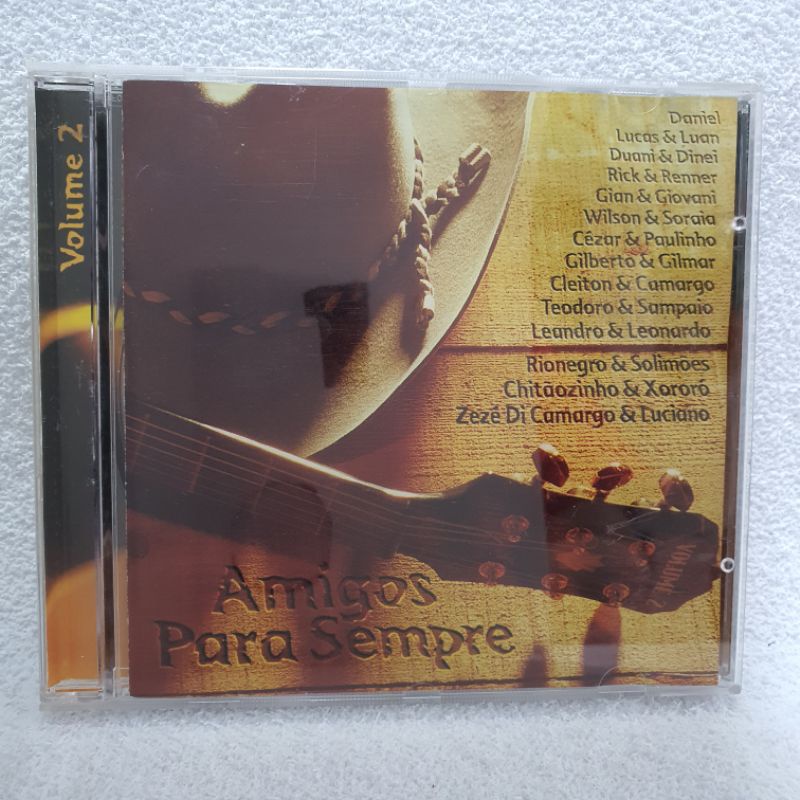 CD sertanejo Amigos para Sempre Volume 2