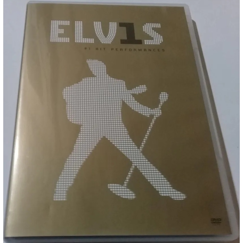Dvd - Elvis Presley - Number 1 Hits Performance - Vol 1-usado
