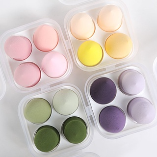 KIM HOME Set/4 Esponja Macia De Maquilhagem/Uso Molhado/De Maquiagem Para Seco Em Pó/Ferramenta De Beleza