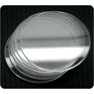 Base acrilica cristal transparente redonda selecione o modelo 30cm 40cm 50cm
