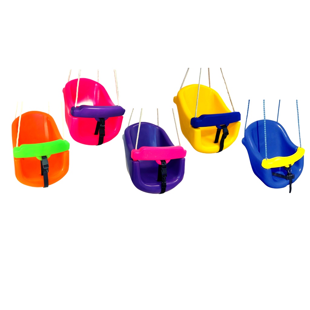 BALANCINHO KIDS BABY - BALANÇO ANATÔMICO COM CINTO DE SEGURANÇA E TRAVA-BALANÇO ACOMPANHA CORDA PARA INSTALAÇÃO-BALANÇO