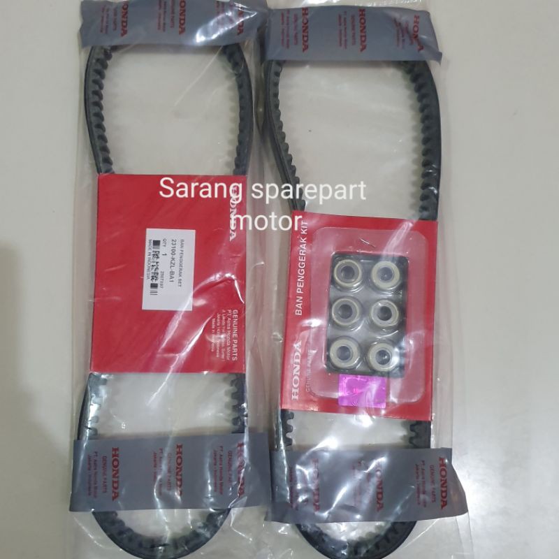 Conjunto De Correia Em V Van Belt Beat Fi Scoopy Spacy Vario 110 Não ESP (Iniciador Áspero) Kll