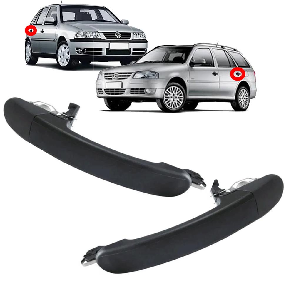 Par Macanetas Externa Porta Traseira Sem Chave Gol Parati G3 G4 em Oferta na Shopee
