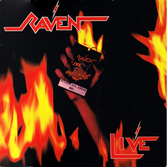 CD RAVEN - LIVE AT THE INFERNO (NOVO/LACRADO)