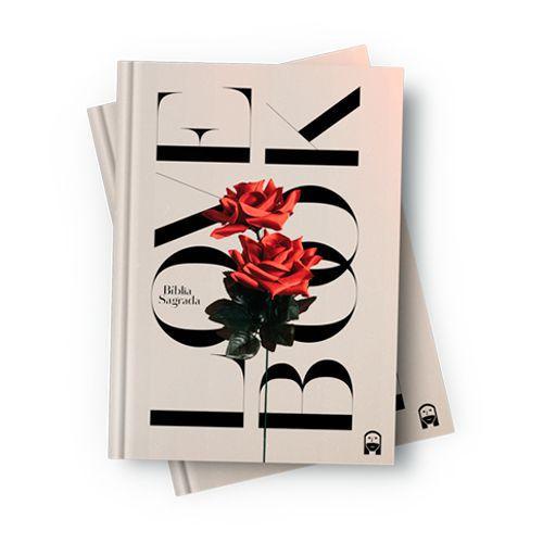 Bíblia Love Book Rosa | Livro do Amor | NAA | Jesus Copy | Capa Dura em Oferta na Shopee