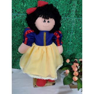 Boneca de pano tema Branca de Neve/Boneca decorativa/Branca de Neve/Nicho/Festa temática