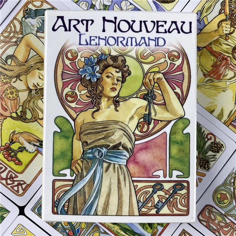Baralho Cigano Art Nouveau Lenormand Oracle Oráculo Gypsy Tarot Tarô