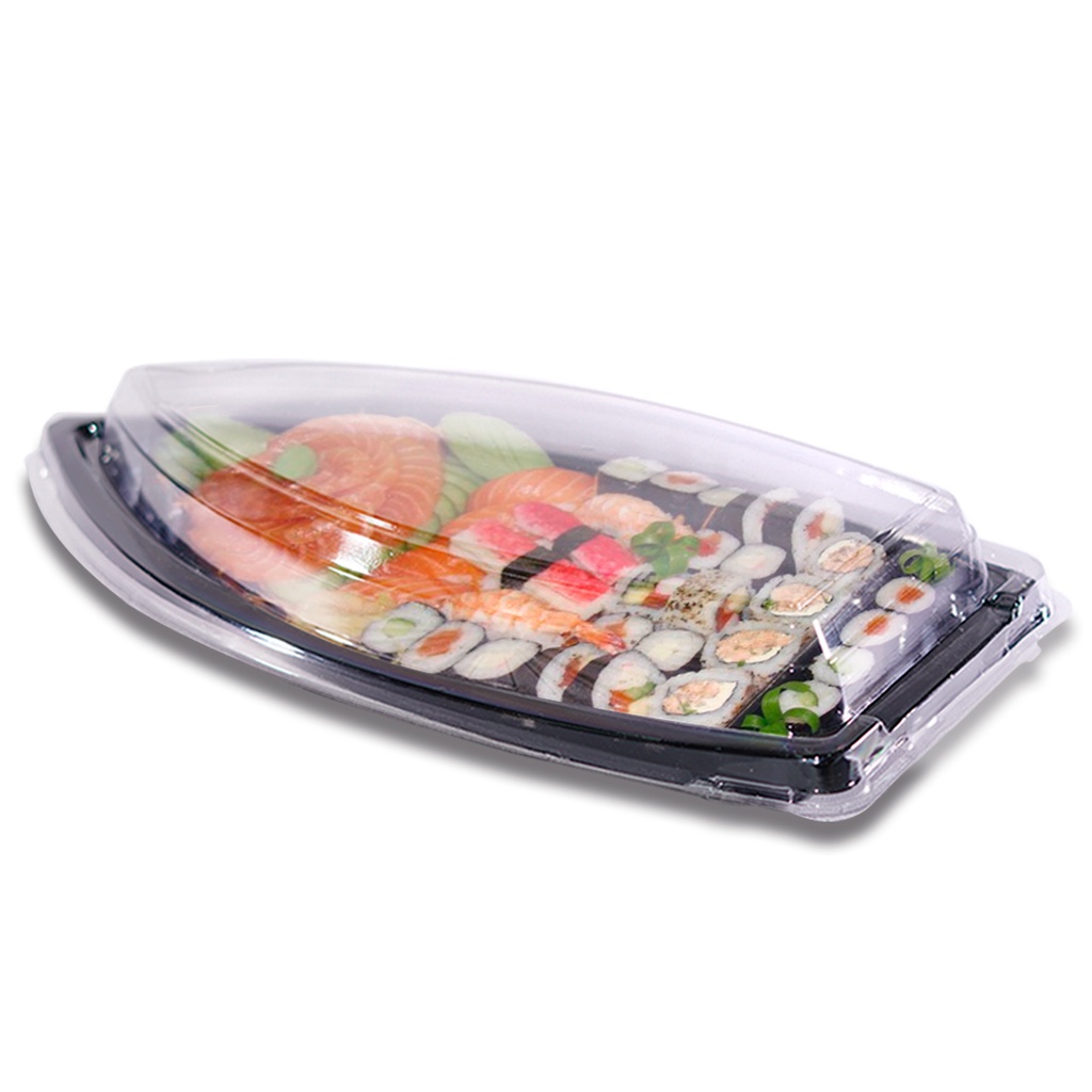 Embalagem Delivery Completa Barca Sushi Acai Grande Atacado