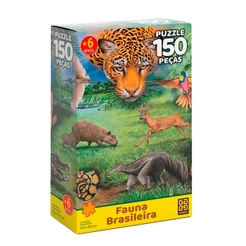 Puzzle 150 peças Fauna Brasileira