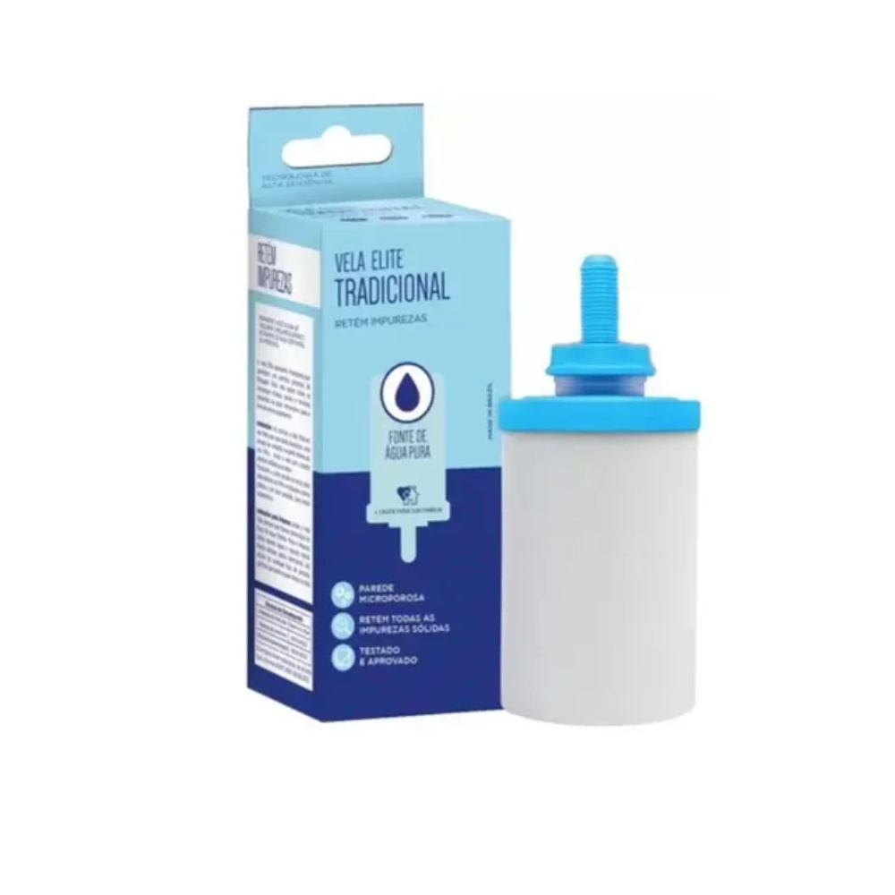Vela Para Filtro Tradicional - Elite em Oferta na Shopee