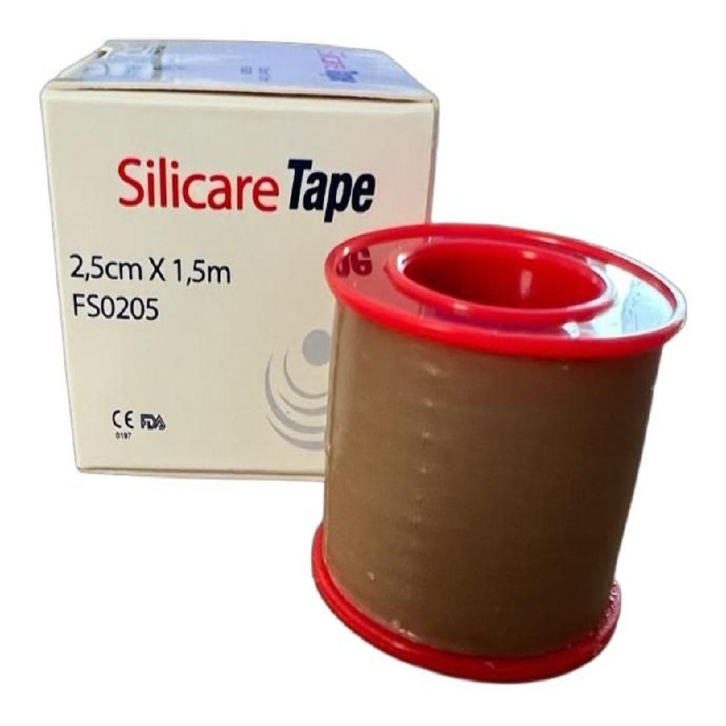 Fita De Silicone Cirurgica Cicatriz Adesiva Quelóide 2,5Cm X 1,5M Silicare Tape em Oferta na Shopee