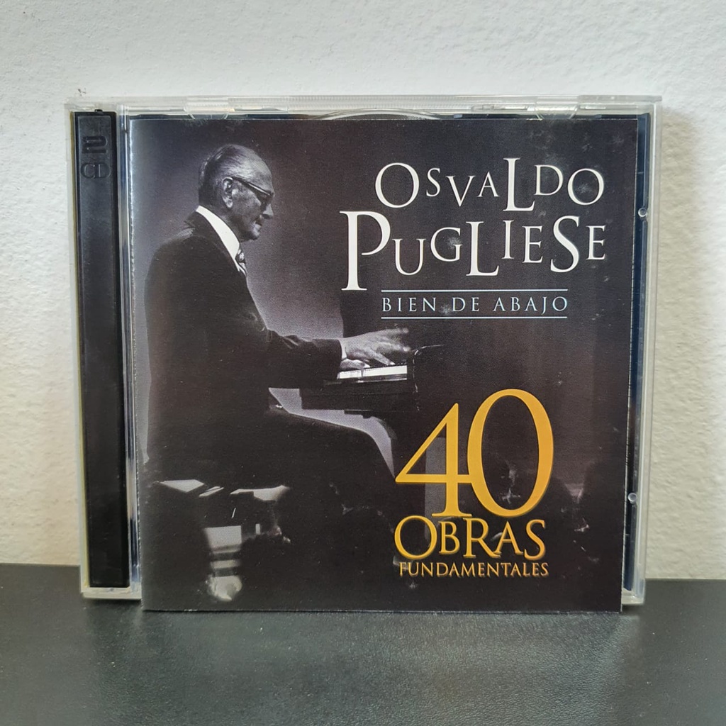 CD Duplo Osvaldo Pugliese - Bien De Abajo - Tango Importado Jazz