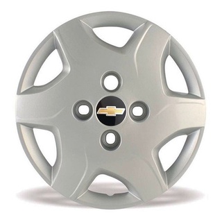 Calota Aro 13 Celta Corsa Classic Com Emblema Original Preto