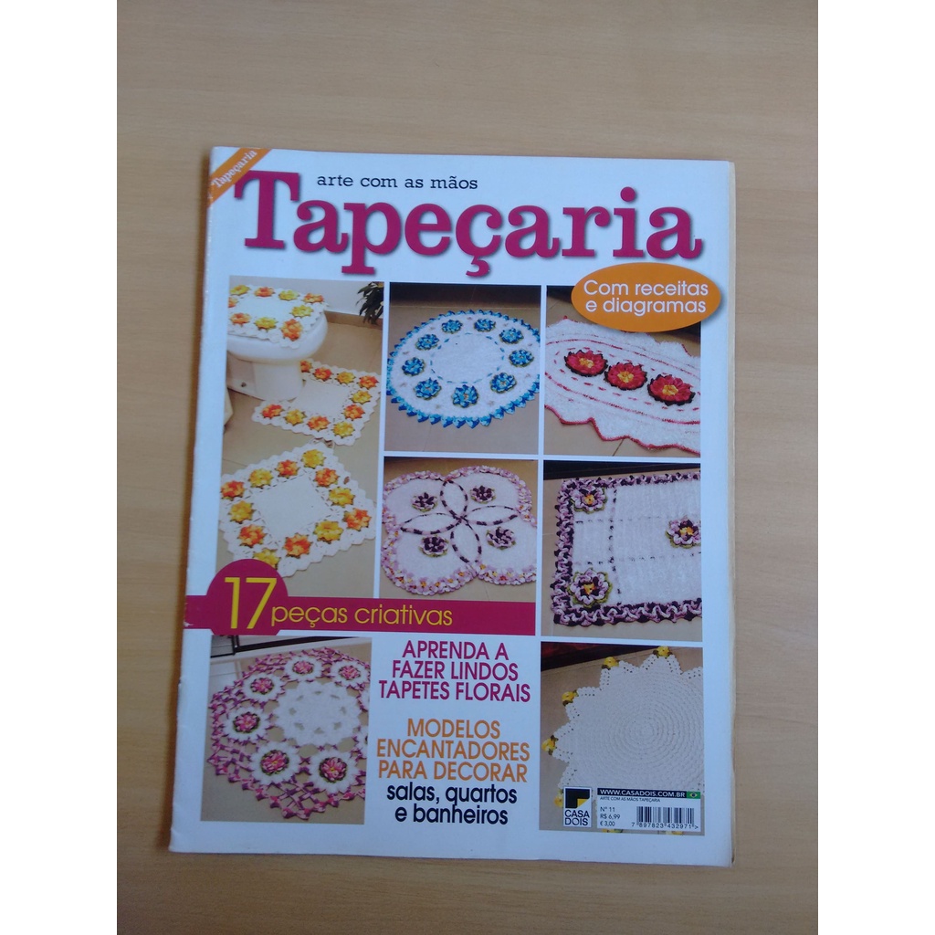 Revista Arte Com As Mãos 11 Tapeçaria Bordado Decoração 974p