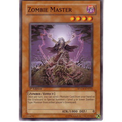 Yugioh Zombie Master Sdzw-en016