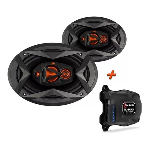 Par 69 Falante Jbl Selenium 6x9 Flex 100w + Taramps Tl-500