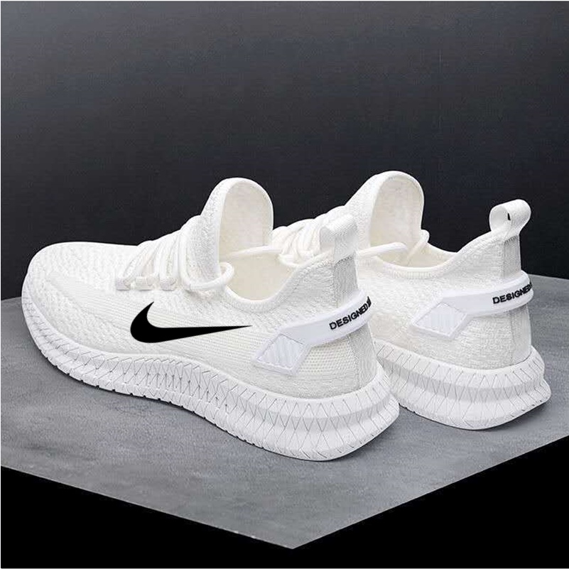 nike epic react flyknit true white