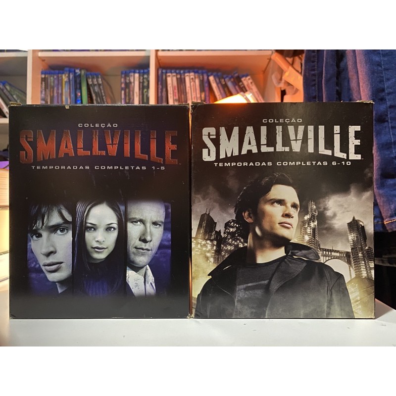DVD Smallville Coleção Completa Lacradas Shopee Brasil