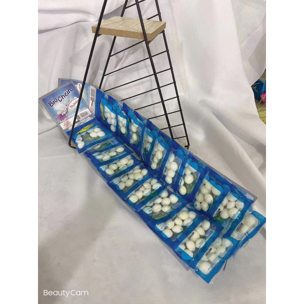 nafitalina Bolas Puríssima Brancas carteras com 10saco cada saco vem 10unidades