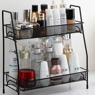 Prateleira Organizador Dupla Ferro Clink Banheiro Cozinha Multiuso  tamanho 31 x 17 x 32 c...