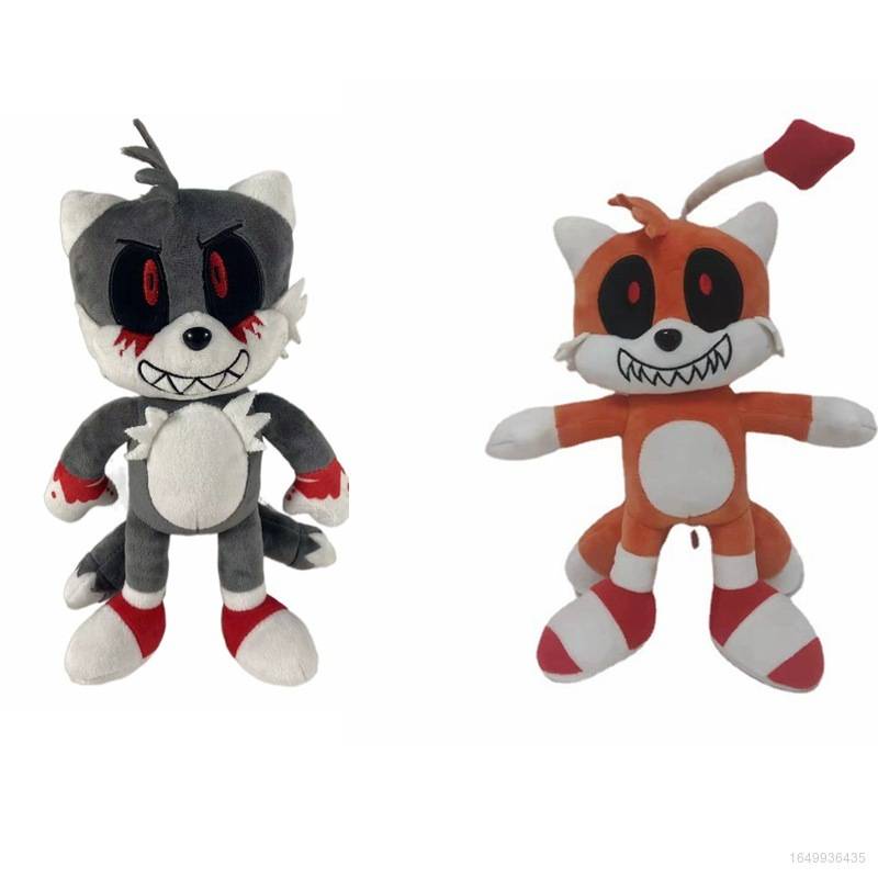 Sônica Do Sonic EXE Brinquedos De Pelúcia Sangue Tails Milhas Prower Stuffed Dolls Presente Para Crianças Home Decor l