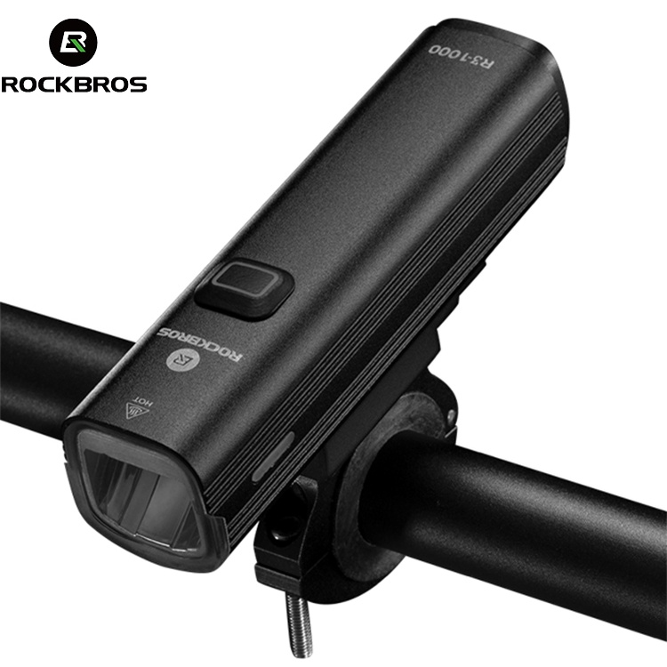 ROCKBROS Claro De Bicicleta R3-1000 Farol E Lanterna Traseira À Prova De Água MTB