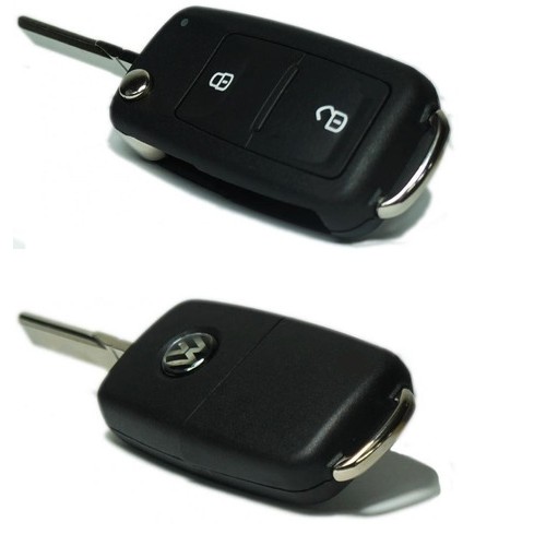Carcaça Da Chave Original Vw  Amarok Saveiro 2 Botões