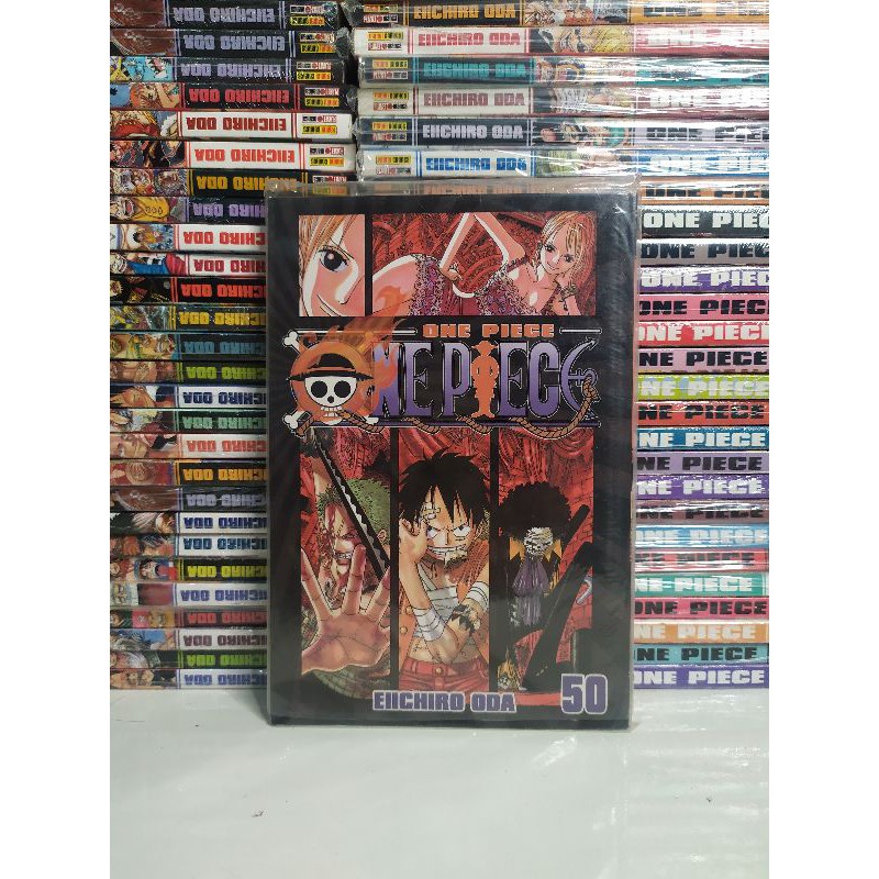 Manga One Piece Volume 50 Shopee Brasil