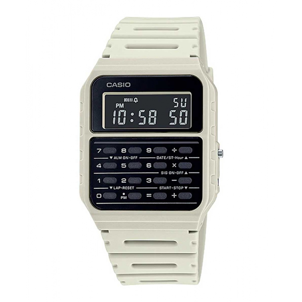 Relogio Casio Masculino Calculadora Branco Ca-53Wf-8Bdf-Sc