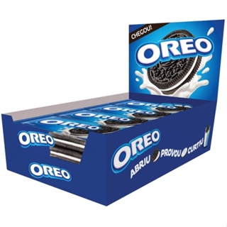 Caixa Biscoito Óreo  c/ 8 pacotes de 36g - Escolha o sabor em Oferta na Shopee