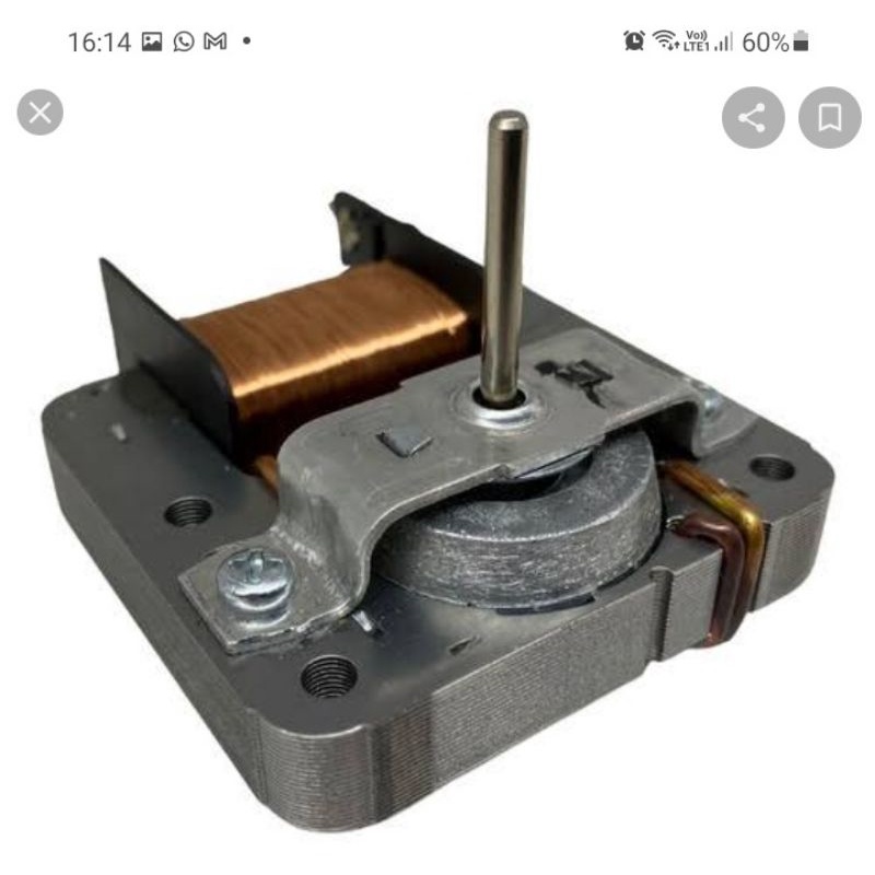 Motor ca 120v 18w 15A
