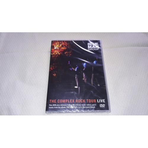 Dvd The Blue Man Group - The Complex Rock Tour Live Lacrado