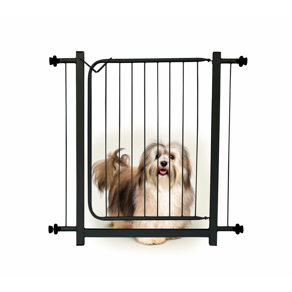 Portão Pet Grade Criança Cachorro Segurança 69 A 84 Cm com Extensor Incluso