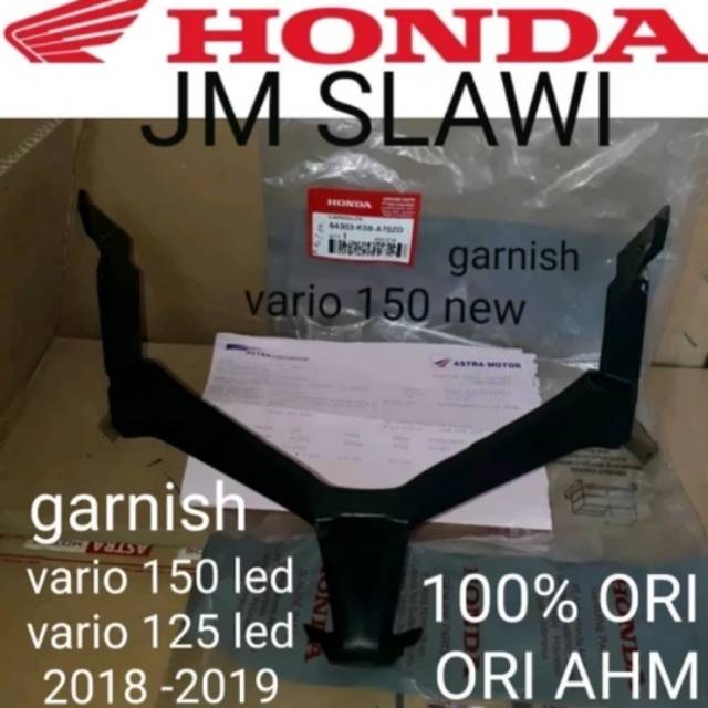 64303-K59-A70ZD Enfeite vario 150 2018 Novo ori AHM
