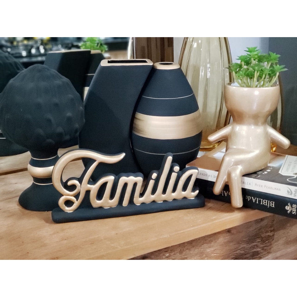 Conjunto 5 Peças Jogo cerâmica Kit Trio Vasos decorados Enfeite Decorativo Centro De Mesa Sala enfeite rack centro de mesa banheiro Garrafas Estilizadas Decoração para sala de estar jarro combina com suas plantas e flores Vaso Suculenta Robert Plant Bob