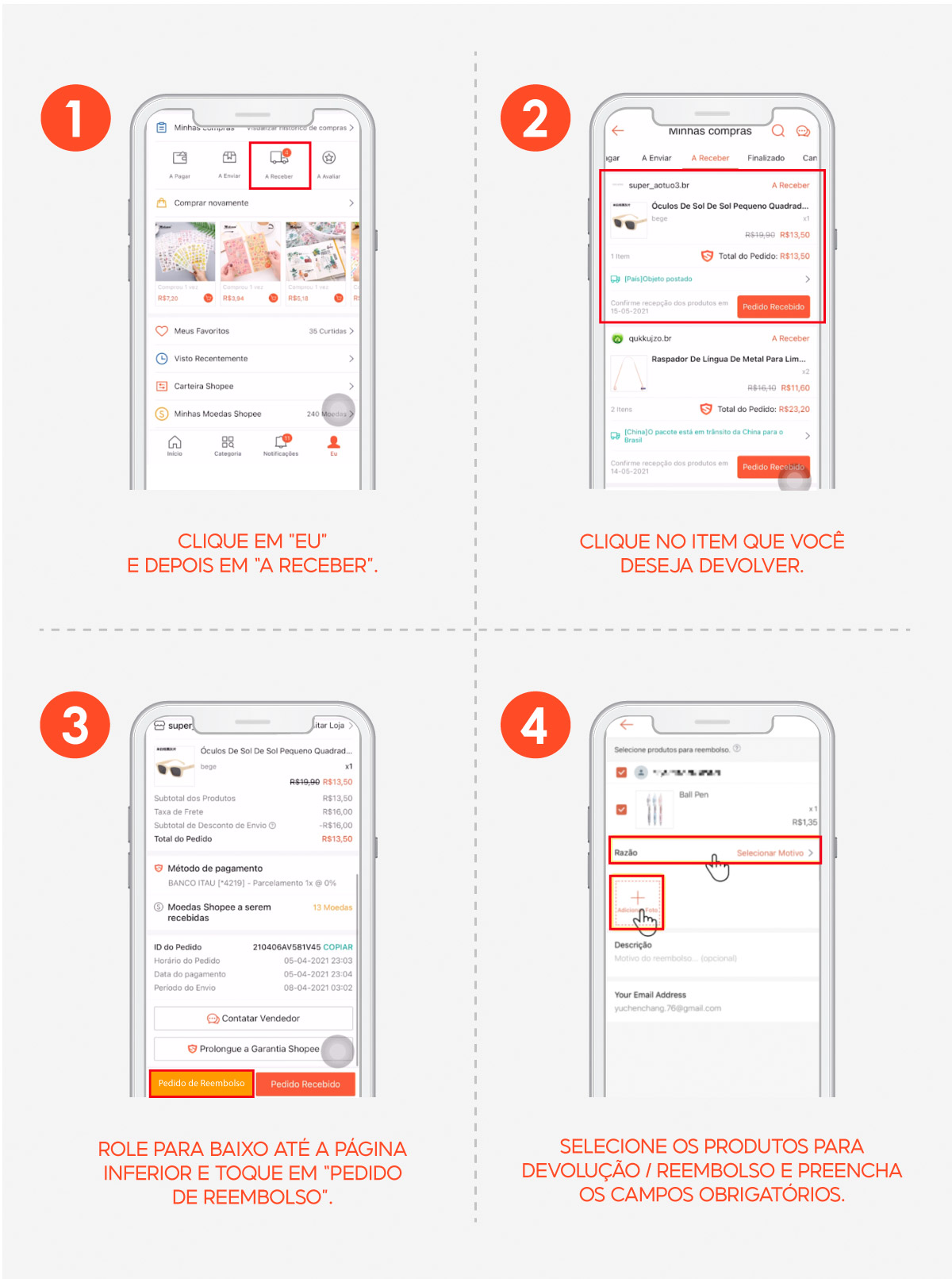 Garantia Shopee Shopee Brasil 2021